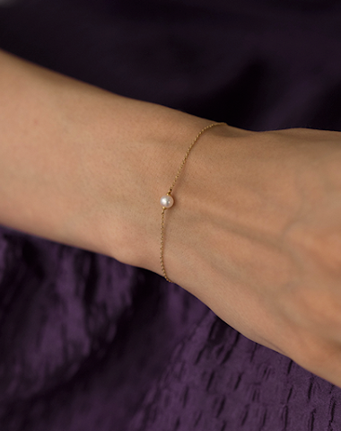 Bracelet femme en perles de culture - 3