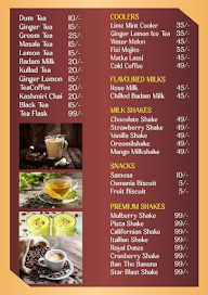 Cafe Club menu 2