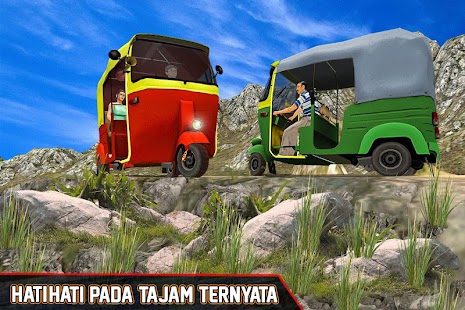 Rickshaw Free Tuk Tuk Simulation 2018 1.0 APK + Mod (Uang yang tidak terbatas / Pembelian gratis) untuk android