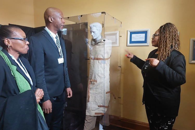 Gauteng MEC for health Nomantu Nkomo-Ralehoko, right, unveiled the Mental Health Museum at Weskoppies Psychiatric Hospital in Tshwane, the first of its kind in the province.