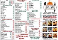 The Eataway menu 2