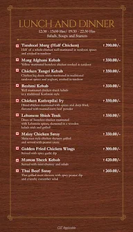 Monsoon - Multi Cuisine Restaurant menu 2