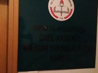 Antalya-Muratpaşa Özel Akdeniz Bilişim Teknolojileri Kursu