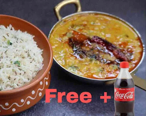 Dal Rice With Coke