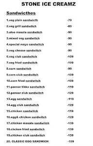 Scoops Ice Cream menu 6