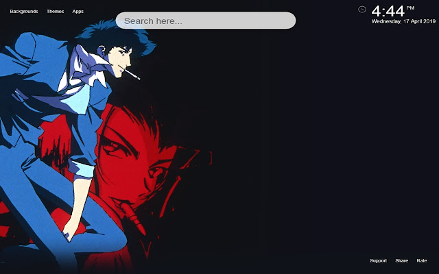 Cowboy Bebop HD Wallpaper New Tab