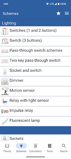 Screenshot Electricians' Handbook: Manual