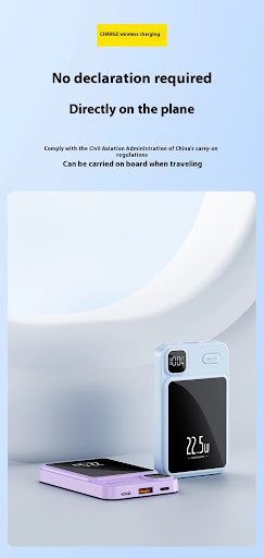 Title 3, Lightweight magnetic wireless 22W fast charge p...