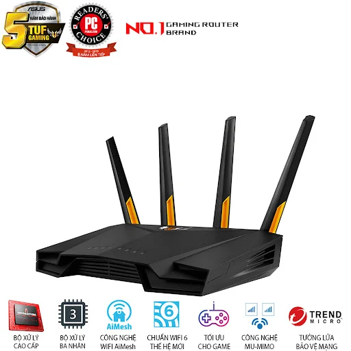 Router Wifi 6 Asus TUF-AX3000