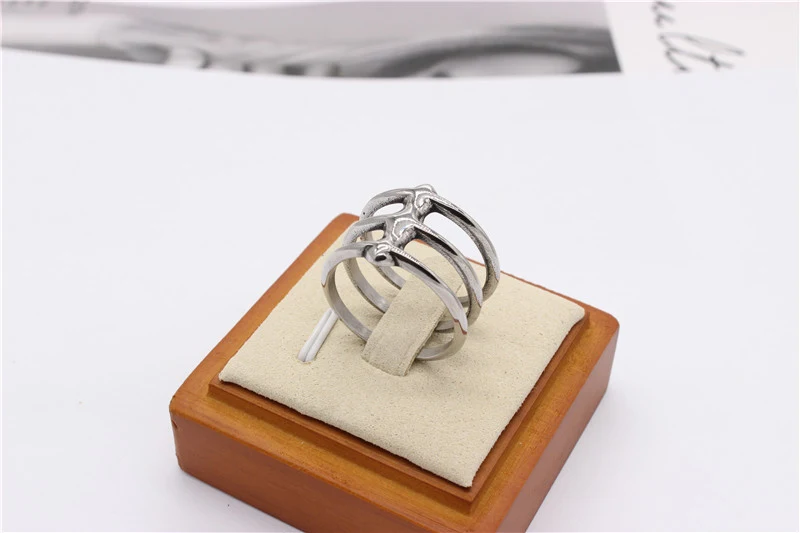 Title 4, Bague en acier titane unisexe, style cool europ...