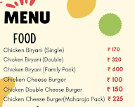 Hyderabadi Chicken Dum Biryani menu 1