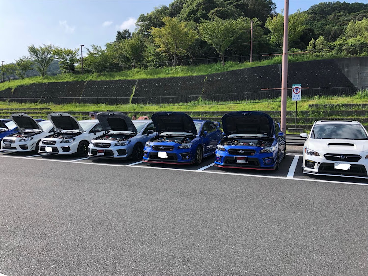 WRX STIのエコパサンデーラン・オフ会に関するカスタム事例の投稿画像2枚目