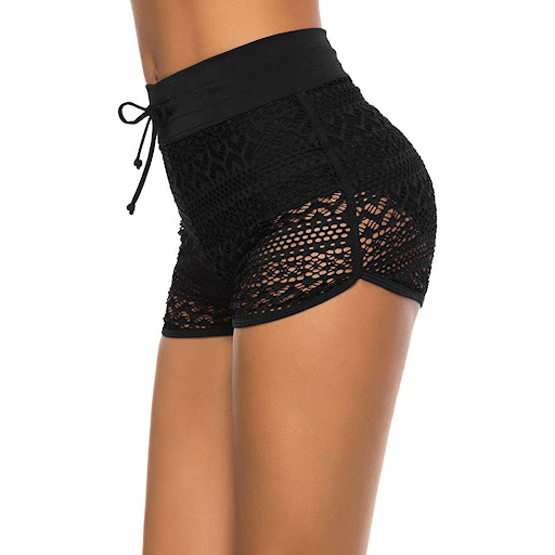 Title 2, Ladies Swim Shorts Lace Can Be Launched Shorts....