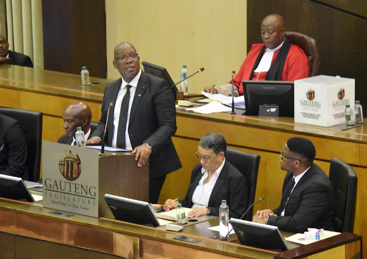 New Gauteng premier Panyaza Lesufi.