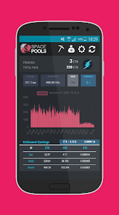 Spacepools Mining Monitor PRO (no ads) 1.0.1 APK + Mod (Hilangkan iklan / Uang yang tidak terbatas / Pro / Tanpa iklan) untuk android