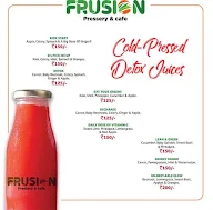 Frusion Pressery & Cafe menu 8