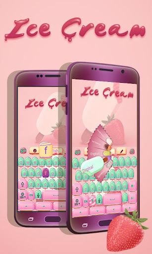 Ice Cream GO Keyboard Theme