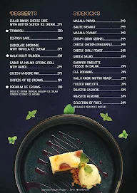 The Living Room menu 1