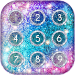 Cover Image of ดาวน์โหลด Glitter Keypad Lock Screen 4.0 APK