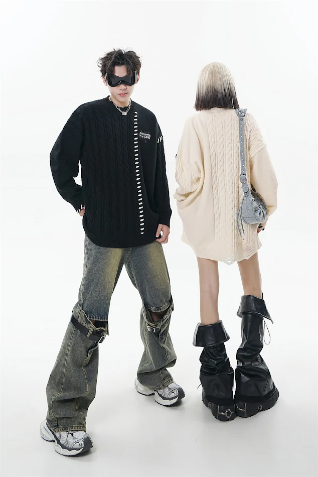 Unisex Casual Crew Neck Sweater für Paare Angenehmer Tragekomfort für Damen und Herren, ideal für Alltag und Freizeit, stilvoll und entspannt.