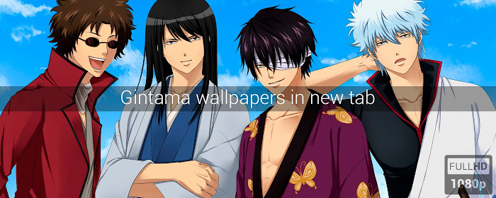 Gintama Wallpapers New Tab marquee promo image