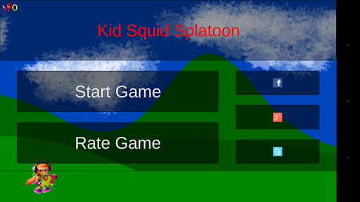 Kid Squid Splatoon