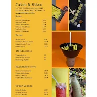 Juice & Bites menu 1