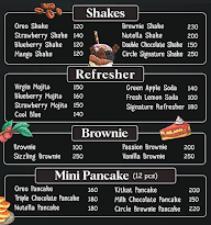 Circle Cafe menu 3