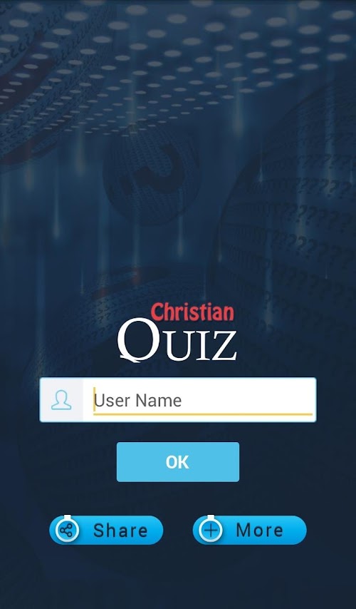 Android application Christian Bale Quiz screenshort