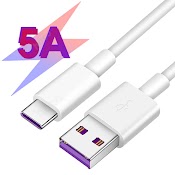 Dây Cáp Sạc Usb Nhanh Hoco 5A Type C Chuyên Dụng Cho Huawei Xiaomi 40W