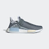 pharrell williams hu nmd bbc customization / hello blue / wonder white