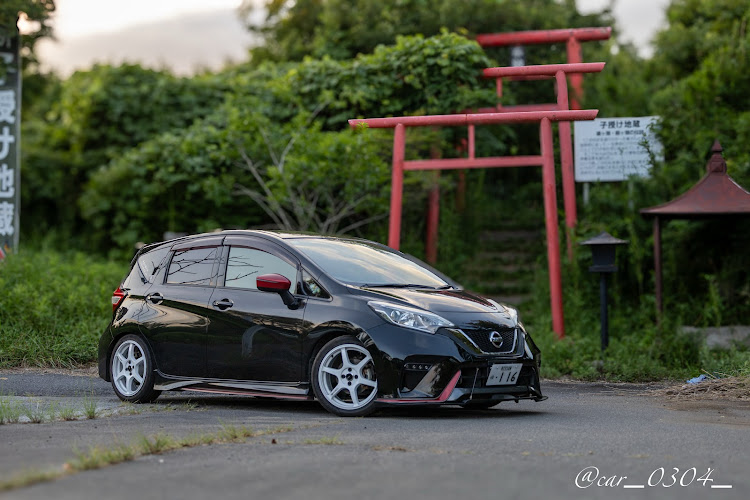 ノートのノートニスモs・E12改・ドライブ・筑波山・媼ヶ峰駐車場に関するカスタム事例の投稿画像3枚目