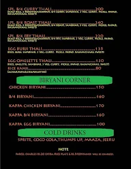 Kalavara Restaurant menu 6