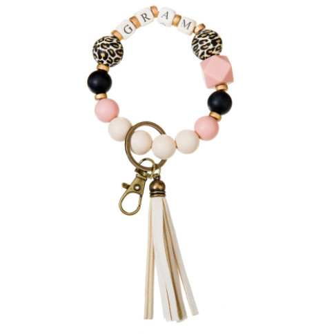 Title 2, Mothers Day Beech Silicone Bead Bracelet a sty...