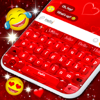 Sweet Love Keyboard ❤️ Red Heart Theme Free