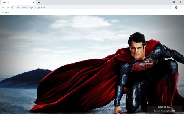 Superman HD New Tab & Wallpapers Collection
