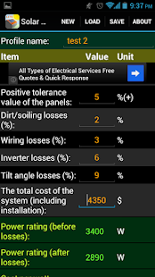 Solar Payoff Calculator Lite(圖2)-速報App