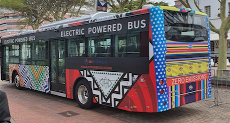 Local company MiPower recently launched an electric bus.