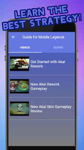 Guide for Mobile Legends 1.4.1 APK + Mod (Uang yang tidak terbatas) untuk android