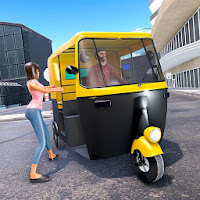 Auto Rickshaw Driving Game - Rickshaw Taxi Game