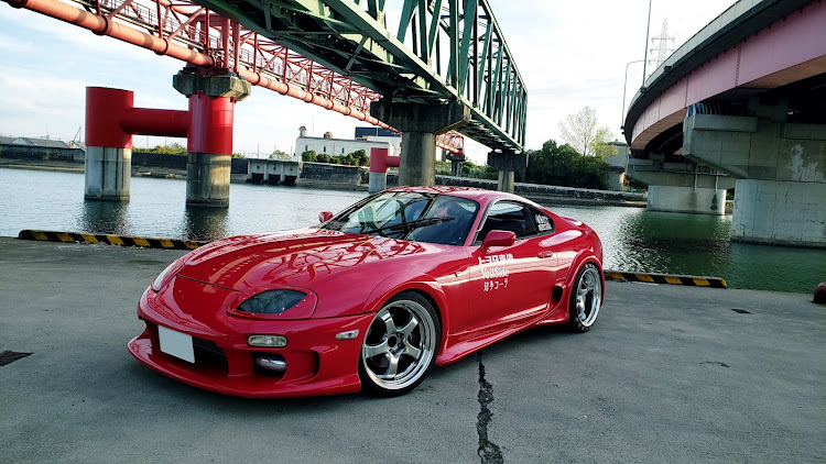 スープラのピンクぽっちゃり・スープラと一緒に🚗車好き増やそう🚗・ピンクスープラは皆様を笑顔に🍀・スポーツカー好きな人と繋がりたい・ピックアップは諦めたーに関するカスタム事例の投稿画像1枚目