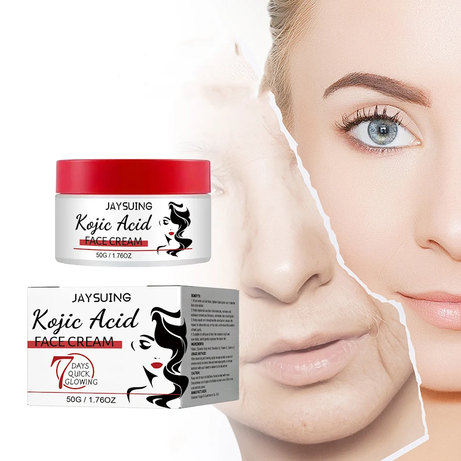 Vervaagende Gezichtsherstellende Crème voor Donkere Vlekken en Whitening Effect voor een Egale Huidskleur en Anti-Aging. Vermindert Pigmentvlekken Effectief.