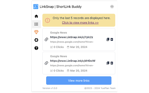 LinkSnap | ShortLink Buddy