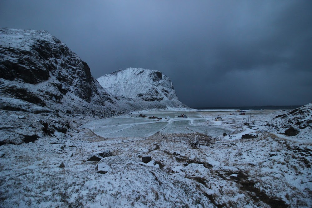 В погоне за снежными пейзажами (острова Lofoten в Новом 2020 году)