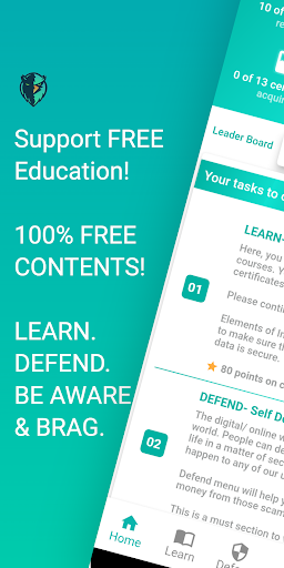 Screenshot Ethical Hacking University App