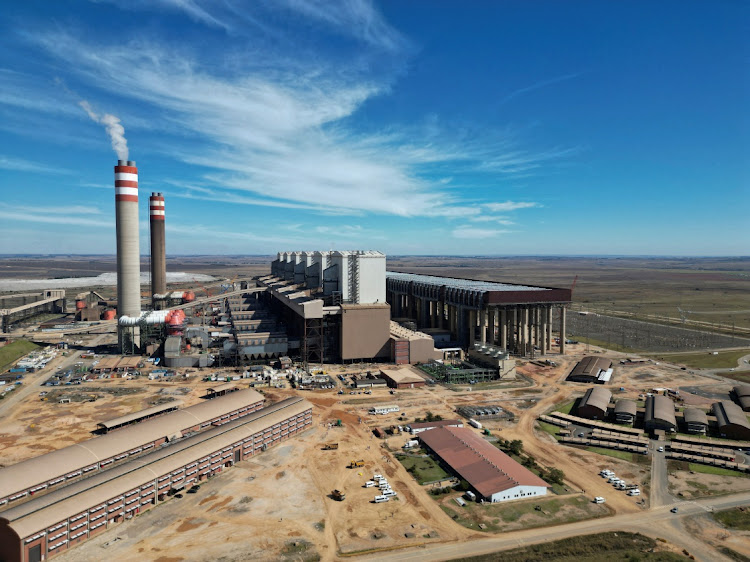 An aerial view of Eskom's Kusile coal-fired power station in Mpumalanga. File photo: SHAFIEK TASSIEM/REUTERS