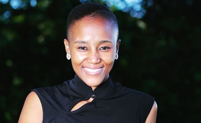 Matshepo Maleme plays the role of Eunice on 'The Housekeepers'.