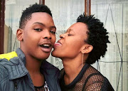 Zodwa and her bae are happy together.