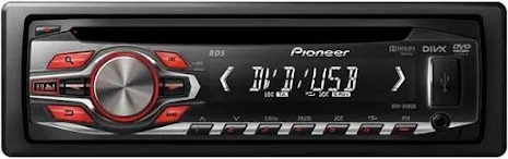 Pioneer 1DIN DVD, DivX, JPG, MP3, AUX,