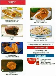 Domino's Pizza menu 4